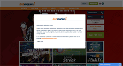 Desktop Screenshot of betmotion.com